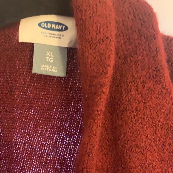 Long sweater cardigan burnt orange - Picture 2 of 4